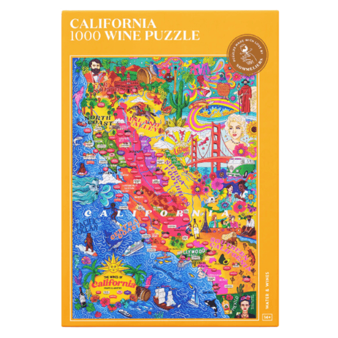 Hovedbilde Wine Puzzle - California