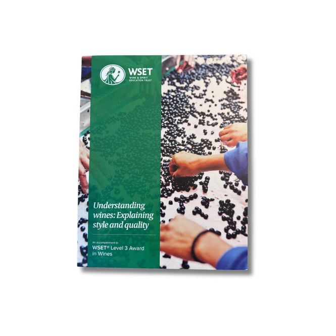 Hovedbilde Official WSET Level 3 in Wine course book